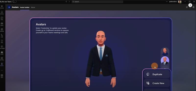 Microsoft Teams will let you attend meetings as a 3D avatar