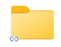 Shortcut folder icon for sync.