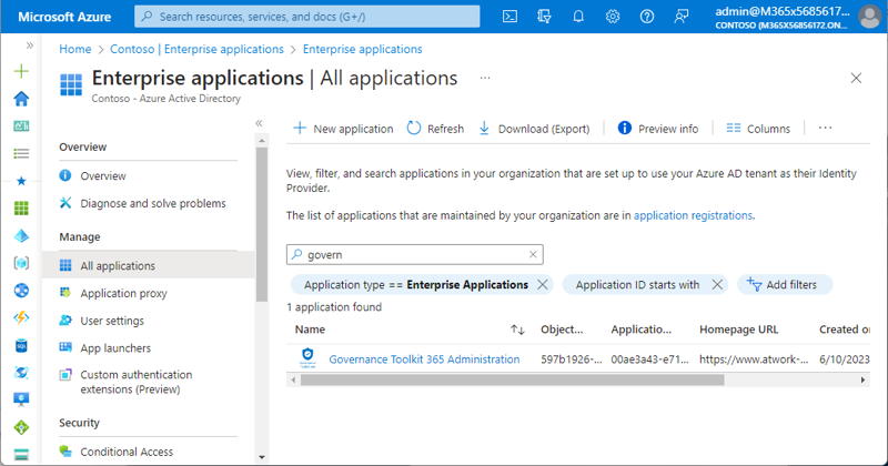 Manage Third-party apps in the Azure AD Enterprise module