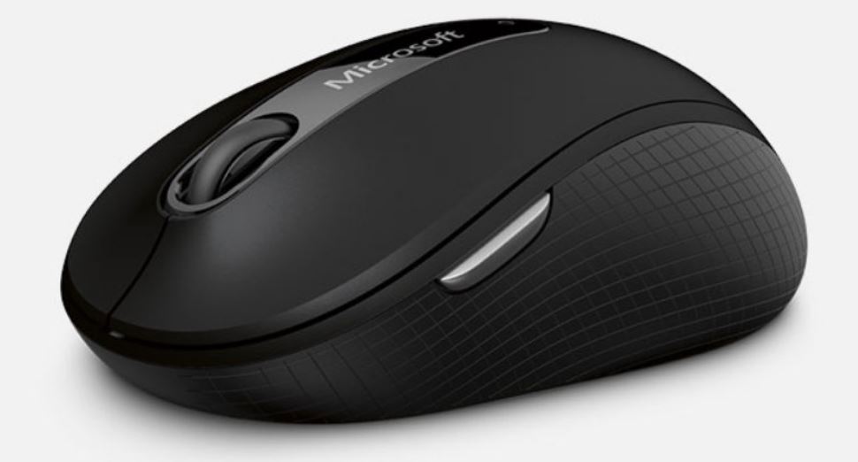 This image shows the MS Wireless Mobile Mouse 4000.
